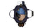 weekender bag open view in navy