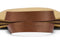 Bennett Winch name pressed into quality leather handle of the tote