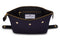 quality navy toiletry bag with zipper inside 