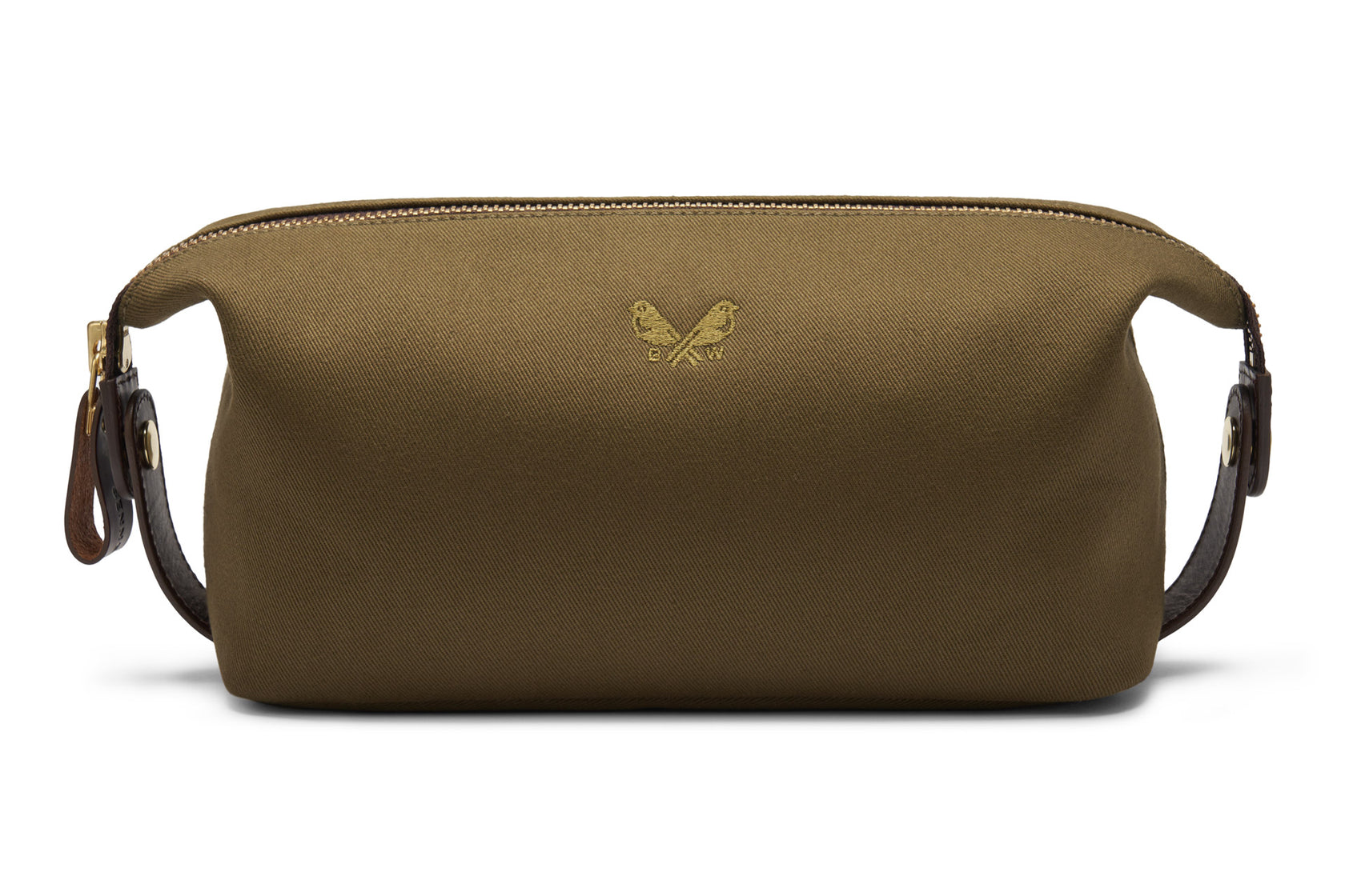 green toiletry bag 