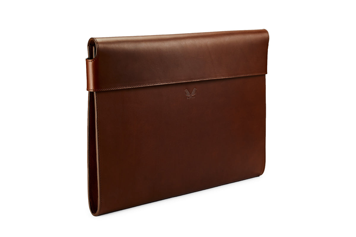 Large Folio - Brown Leather