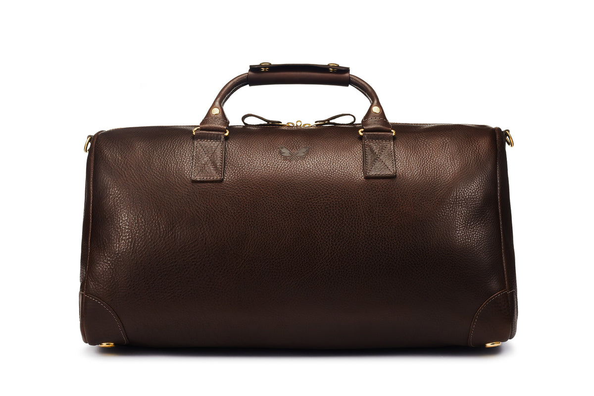 Brown Leather Duffel | Men's Leather Duffel Bag | Bennett Winch
