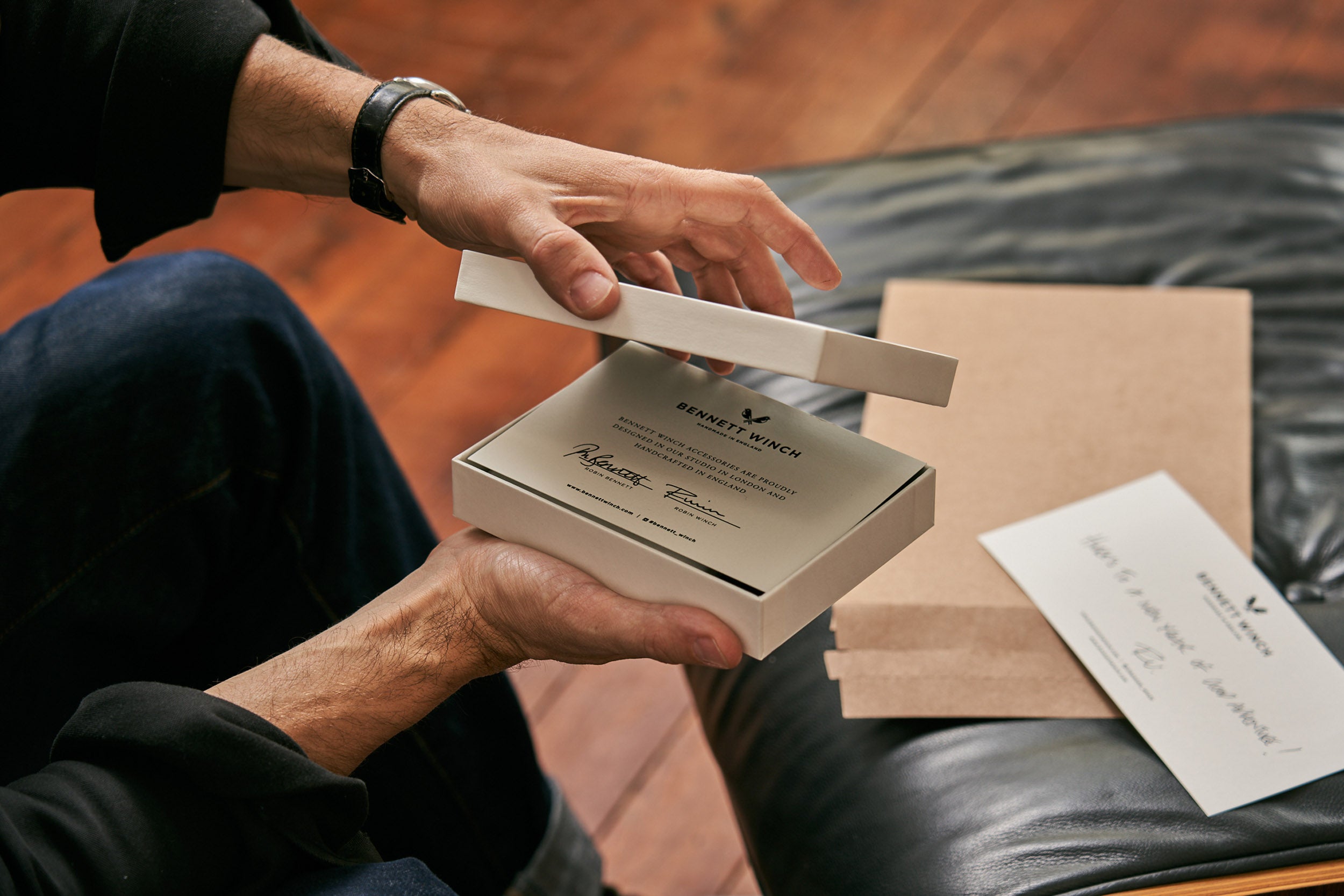 Farringdon Card Holder - Black